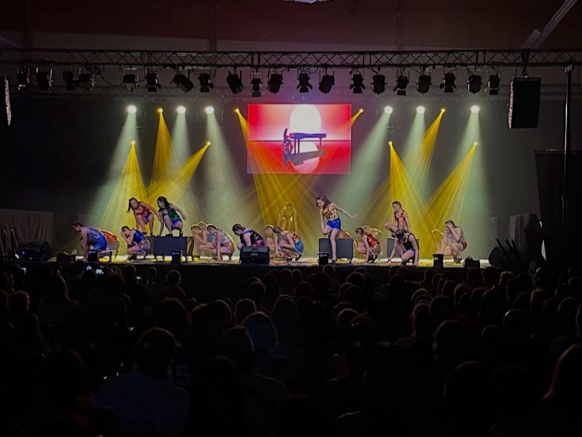 Prestation vidéo avec écran à Led pour un gala de danse dans le Nord
