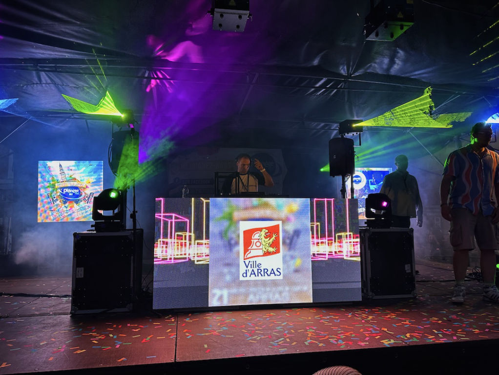 prestation video écran à led dans les hauts de france Nord Pas de Calais